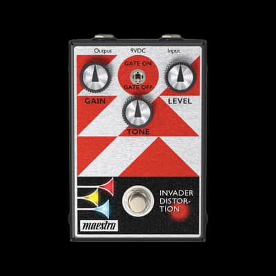 Maestro Invader Distortion Guitar Effect Pedal image 1