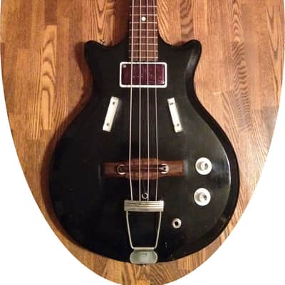 Vintage short-scale Supro Pocket Bass w/ OHSC image 1