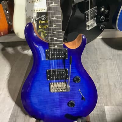 PRS SE Custom 24 2010s - Blue Flame image 1