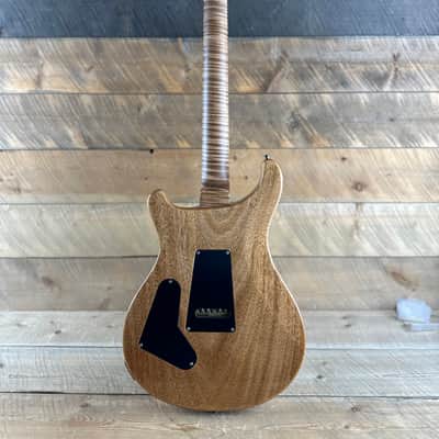 PRS Wood Library Custom 24 Semi-Hollow Flame Maple 10 Top - Whale Blue 386418 image 11