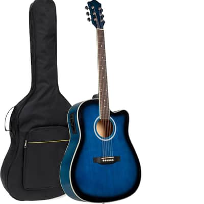 Maestro byGibson ギター 青色 Maestro by Gibson - Single Cutaway LP-Style - Blue Burst | Reverb