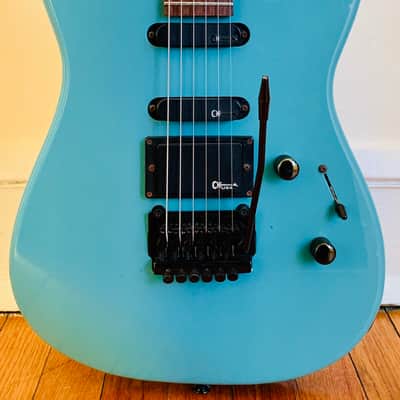 Charvel  Charvette 1980s Teal image 1