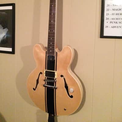 Tom DeLonge ES-333 Electric Guitar Semi Hollow body Blink 182 replica image 3