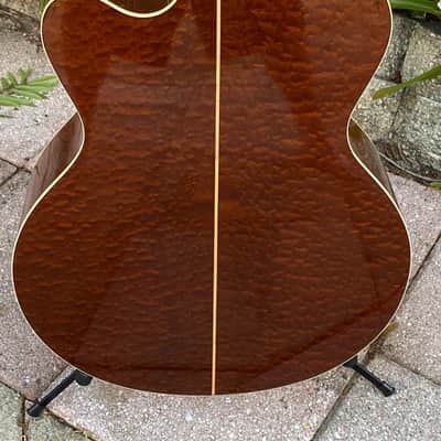 Yamaha CPX15 East Acoustic Electric Guitar Compass Active Electronics Case 2001 image 11