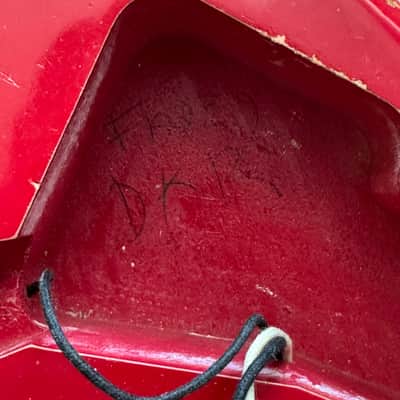 Fender Custom Shop 1960 Heavy Relic Stratocaster Body with hardware  ‘60 Strat 2013 - Faded Dakota Red Nitro image 10