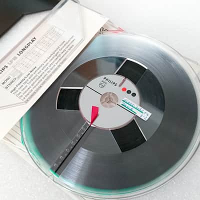 Philips LP 18 7-inch High Fidelity Low Noise Magnetic Tape - into original plastic case image 6