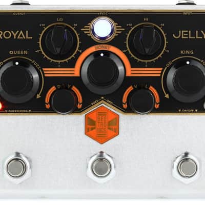 Beetronics FX Royal Jelly Overdrive/Fuzz Blender Pedal (RoyalJellyd1) image 1