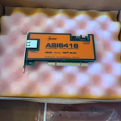 AudioScience ASI6416 CobraNet Audio Adapter PCI Sound Card - Complete with Original Box & Guide image 1