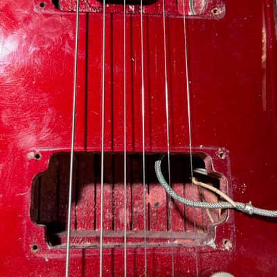 Gibson ES-355TDC "Mono" 1967 - ultra rare 1 of a kind in Sparkling Burgundy w/Mono Electronics. image 15
