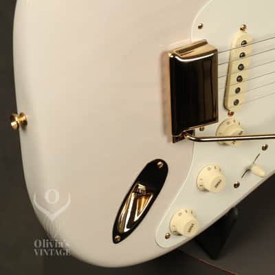 2021 Fender Limited Edition American Original 50's Stratocaster Mary Kaye Blonde image 14