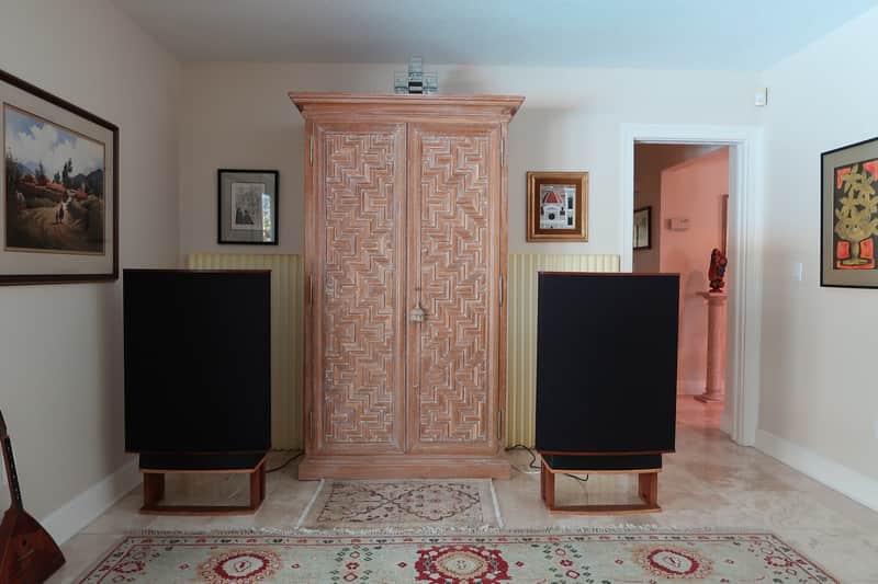 QUAD ESL-63 USA Monitor electrostatic speakers, professionally rebuilt, mint. image 1
