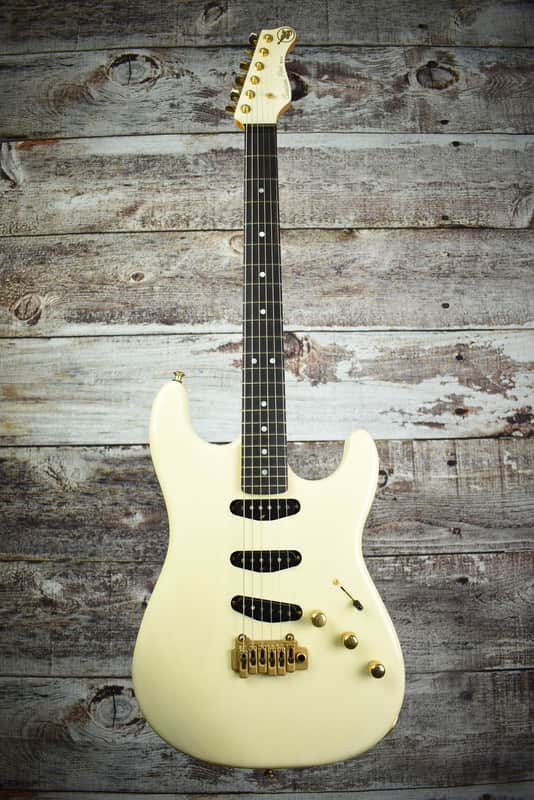 2007 Valley Arts Custom Pro Stratocaster See through blonde image 1