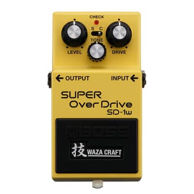 Boss SD-1W Waza Craft Super OverDrive Pedal image 1