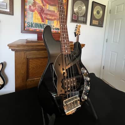 Ernie Ball Music Man StingRay 3EQ 2004 Black W/ Hardcase image 2