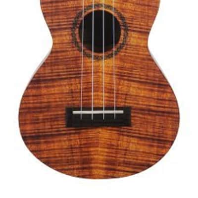 Mahalo #MA2KA - Artist Elite Series Photo Flame Koa Concert Ukulele With Bag, Matt Finish image 2