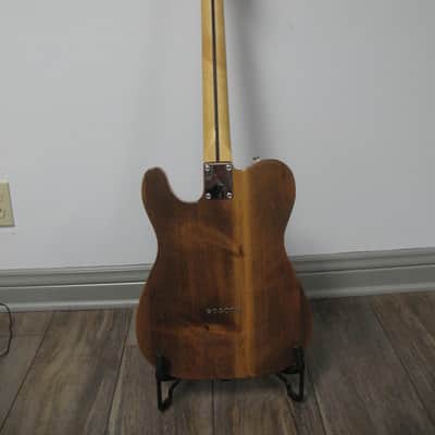 Logan Custom Tele Standard Walnut top veneer, American Cedar body, Gloss nitro image 7