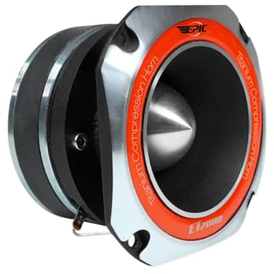 Epic Audio ET2000 2" Pro Compression Titanium Horn Bullet Tweeter with 180 Watts image 2