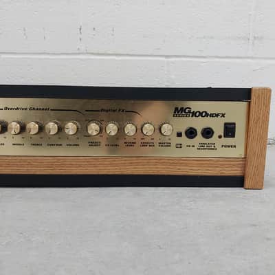 Marshall MG MG100HDFX 2-Channel 100-Watt Solid State Guitar Amp Head Rehouse image 4