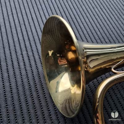 Legendary Couesnon flugelhorn - factory lacquer finish, case, mouthpiece, lyre gamonbrasss image 20