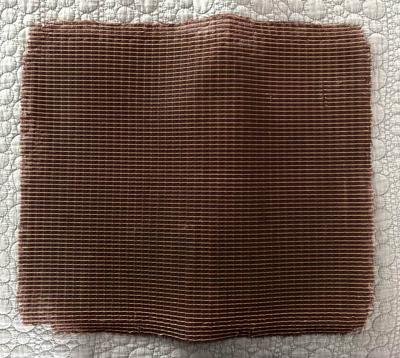 Gibson Tweed Amp Grillecloth 1959-1961 - Oxblood/Yellow image 1