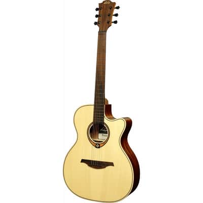 Lag Tramontane T88ACE | Auditorium Cutaway Acoustic-Electric Guitar, Natural. New with Full Warranty! image 6