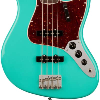 Fender American Vintage II 1966 Jazz Bass RW Sea Foam Green w/case image 1