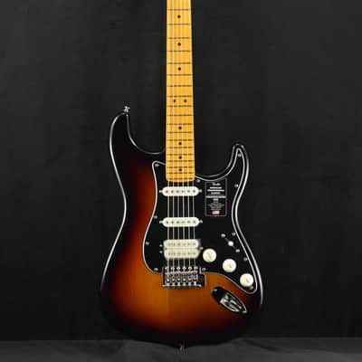 Mint Fender American Professional Classic Stratocaster HSS 3-Color Sunburst Maple Fingerboard image 2