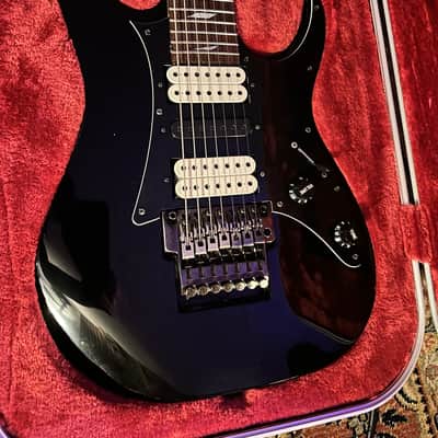 Ibanez Universe Universe UV7BK UV7PWH 1990 - Black Body - White Neck image 11