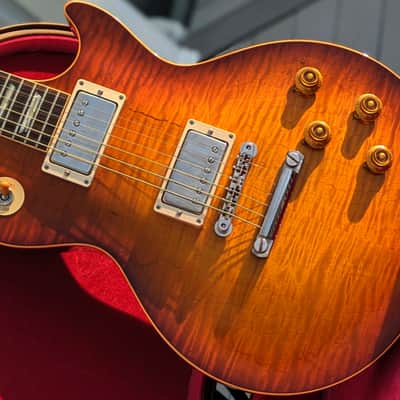 2025 Gibson Custom Shop PSL  '59 Les Paul Reissue - LPR9 - Ice Tea - No Pickguard image 1