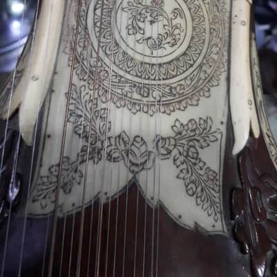 p. & brothers  professional vintage sitar, 40 to 45 years old, double tumba amazin mind blowing sound image 4