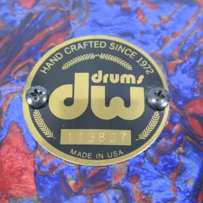 💥 DW USA 14" RACK TOM in BLUE NEBULA for YOUR DRUM SET or PROJECT! 💥 RM133 image 2