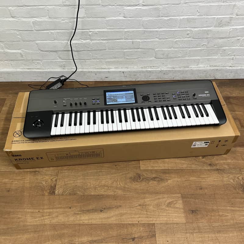 Korg Krome EX61 Music Workstation Keyboard; Serial No: 41652 | Ex Demo image 1