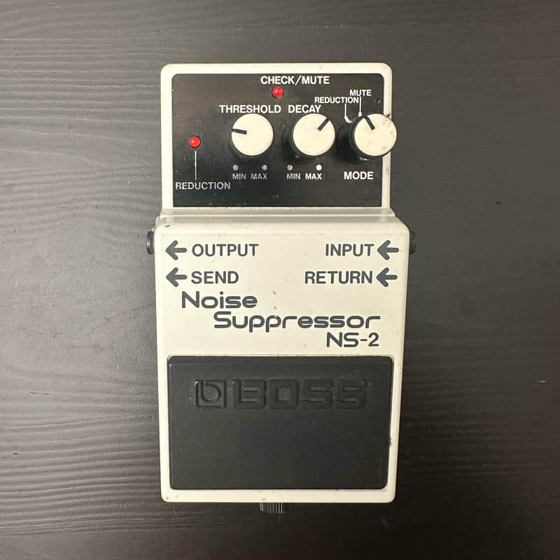 Boss NS-2 Noise Suppressor (Silver Label) 1989 - Present - White image 1