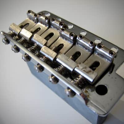 Fender Stratocaster Bridge Vintage Reissue Circa 1990s Chrome image 2