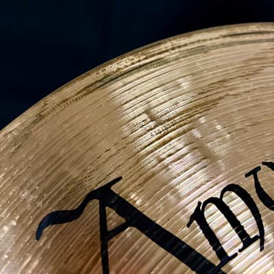 2x Meinl Amun 18” Powerful crashes, LIKE NEW image 15