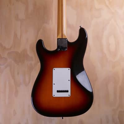 Fender American Standard Stratocaster Electric Guitar in Sunburst, 1990's Model image 4