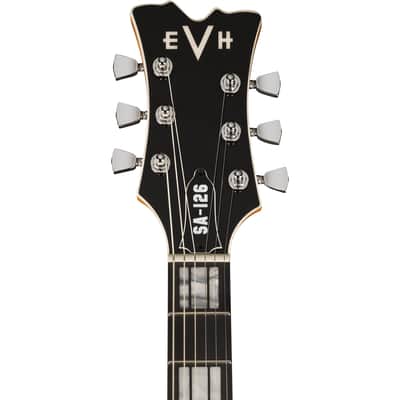 EVH SA-126 Special, QM Semi-Hollow Electric Guitar - Transparent Purple image 4