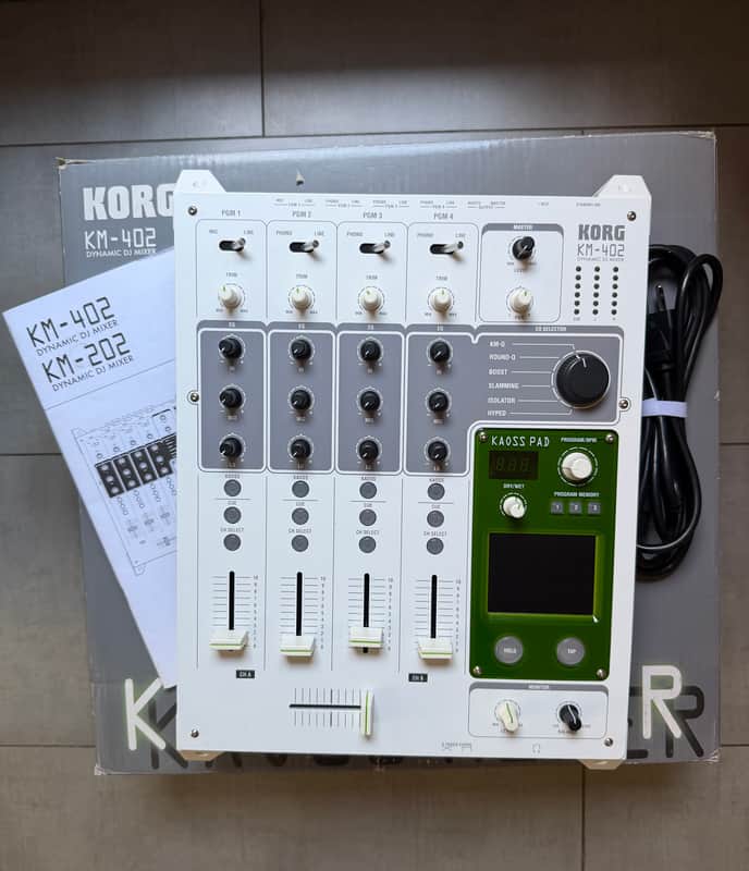 Korg KM-402 2008 - White image 1