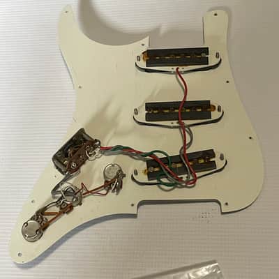 1980's Kramer ZX30 Strat Loaded Factory Pickguard Pickups, Electronics image 4
