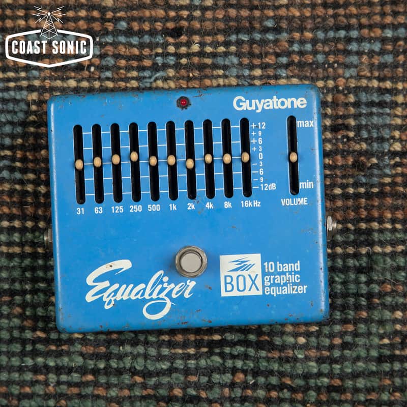 ヴィンテージ Guyatone PS-111 10バンドイコライザー 汚れ傷多 ヴィンテージ Guyatone PS-111 10バンドイコライザー 汚れ傷多