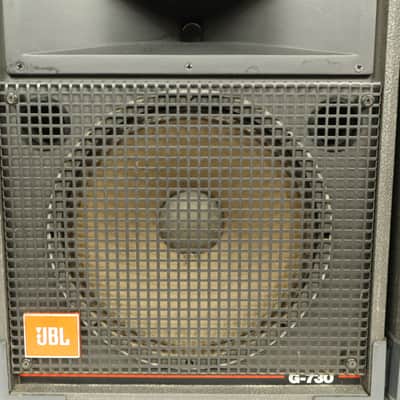 Pair of Vintage JBL G-730 Performance Series PA Speakers image 2