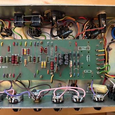 Marshall JMP 1987 MK II 2-Channel 50-Watt Guitar Amp Head 1975 - 1981 - Black image 19