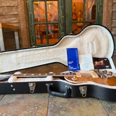 Gibson Les Paul Traditional Pro Split-Coil P-90 Electric Guitar Gold Top w/Case image 2