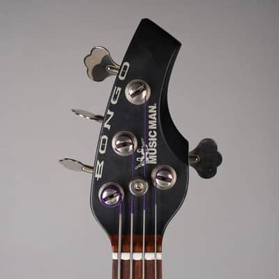 Ernie Ball Music Man USA Bongo 4 H Bass - 2003 - Sapphire Black image 3