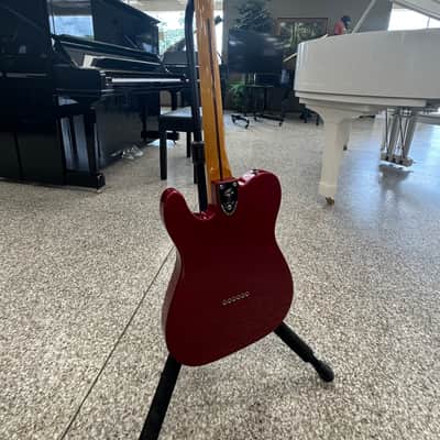 Fender Vintera '70s Telecaster Thinline with Maple Fretboard 2019 - 2021 - Candy Apple Red image 6