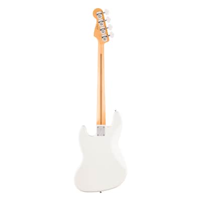 Used Fender Player II Jazz Bass - Polar White w/Maple FB image 8