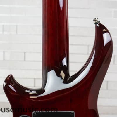 Sterling MAJ270X SM John Petrucci Signature - Blood Orange Burst image 8