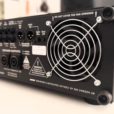 EBS 802 750-Watt Bass Amp Head 2020 - Present - Black image 10