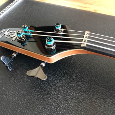 Alembic Custom Bass 4 string Bass 2019 Gloss Black Spoiler image 13
