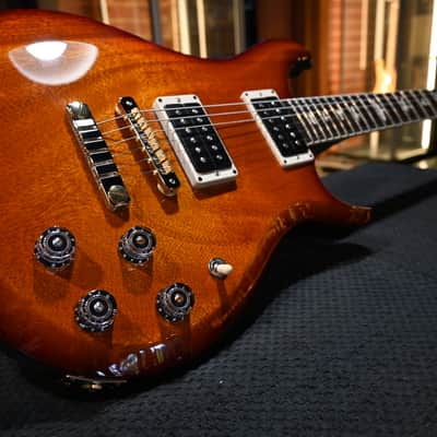 PRS Wood Library S2 McCarty 594 Thinline - Dark Cherry Sunburst #5492 image 4